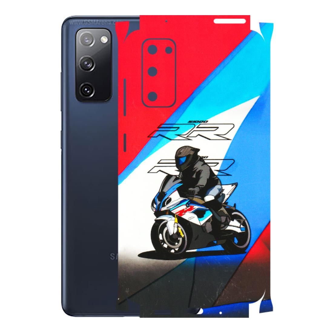 Samsung A/S Series Phone Skins (All Models) - Bikers Love - 3D Embossed Finish (L-58) Samsung Galaxy S20 FE