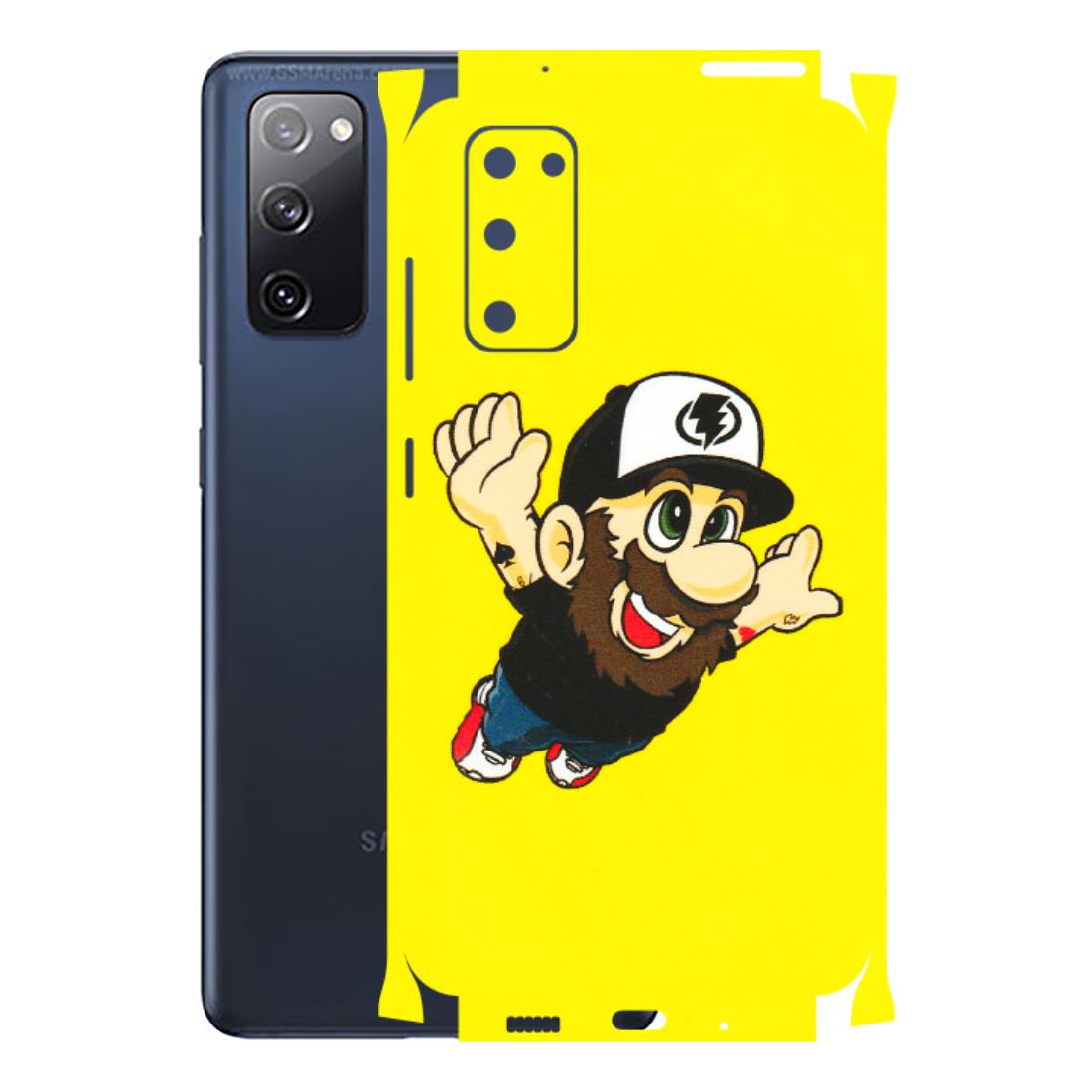 Samsung A/S Series Phone Skins (All Models) - Flying Beardo - 3D Embossed Finish (L-60) Samsung Galaxy S20 FE
