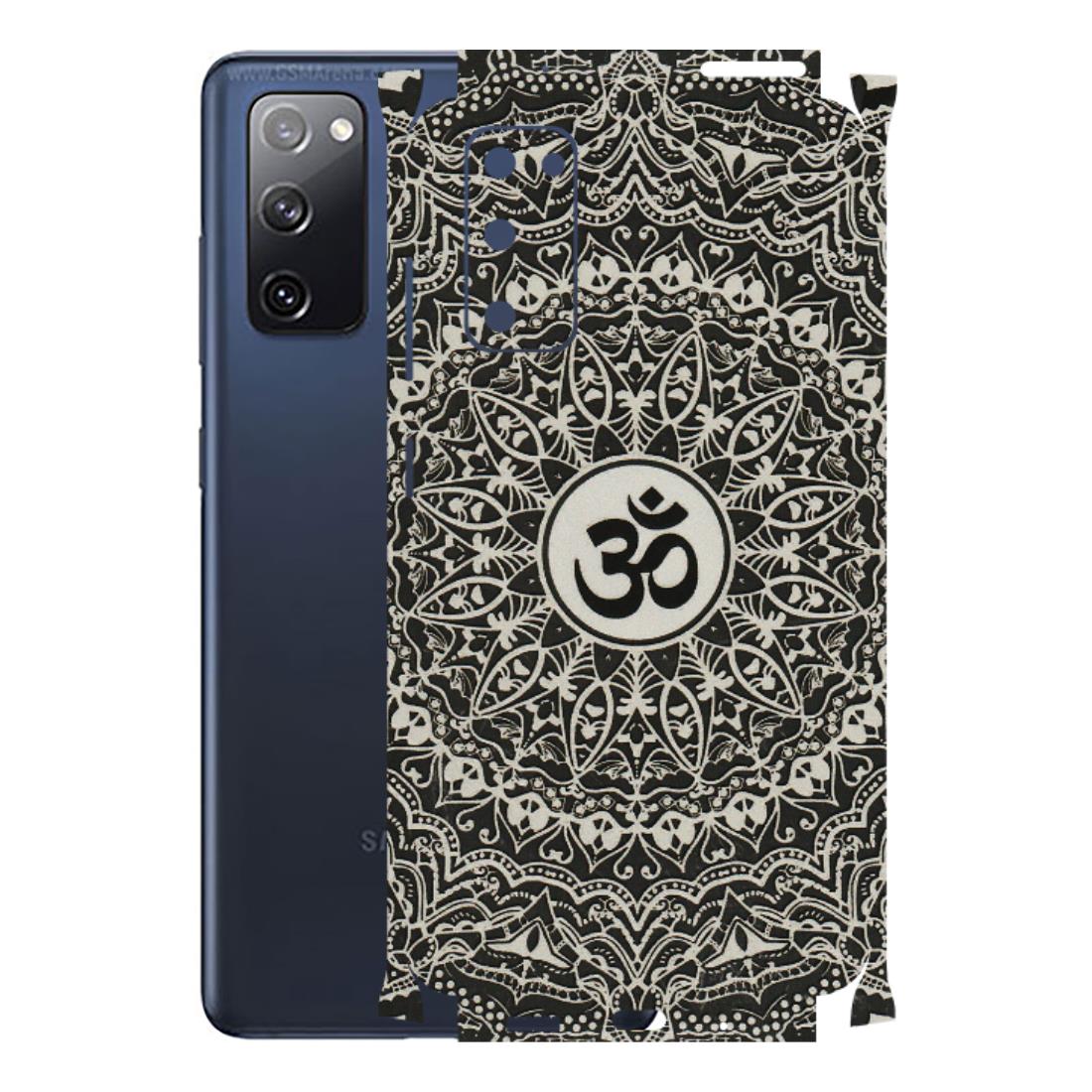 Samsung A/S Series Phone Skins (All Models) - Aum Elegant Mandala - 3D Embossed Finish (L-62) Samsung Galaxy S20 FE