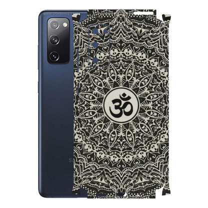 Samsung A/S Series Phone Skins (All Models) - Aum Elegant Mandala - 3D Embossed Finish (L-62) Samsung Galaxy S20 FE