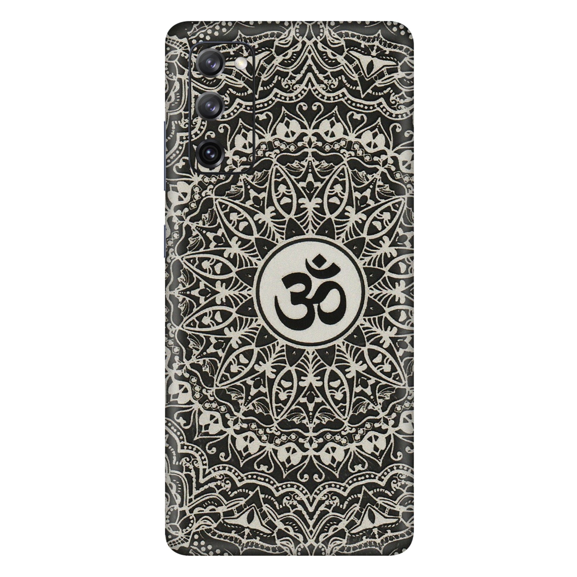 Samsung A/S Series Phone Skins (All Models) - Aum Elegant Mandala - 3D Embossed Finish (L-62) Samsung Galaxy S20 FE