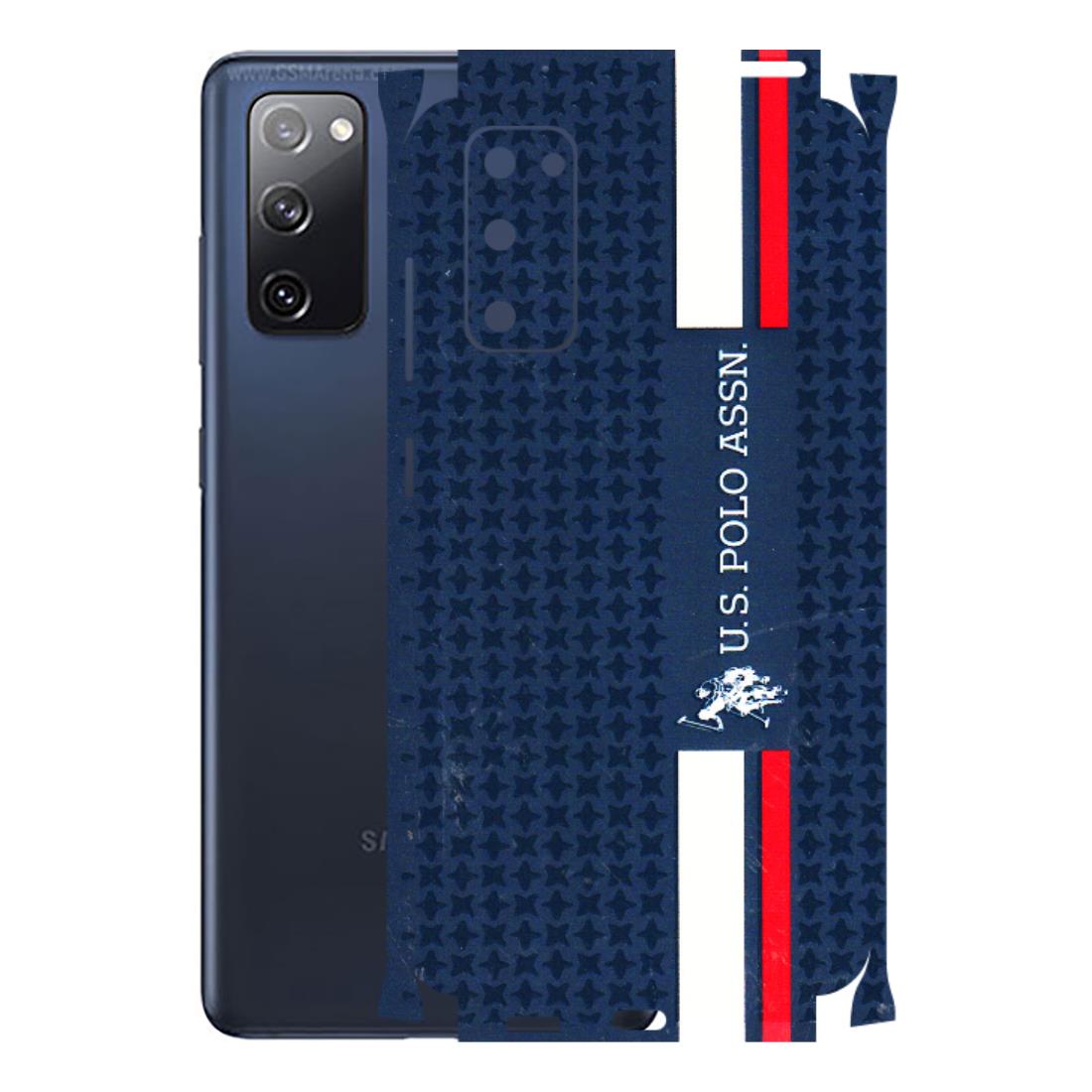 Samsung A/S Series Phone Skins (All Models) - US POLO Designer Brand - 3D Embossed Finish (L-65) Samsung Galaxy S20 FE