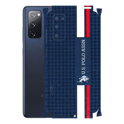 Samsung A/S Series Phone Skins (All Models) - US POLO Designer Brand - 3D Embossed Finish (L-65) Samsung Galaxy S20 FE