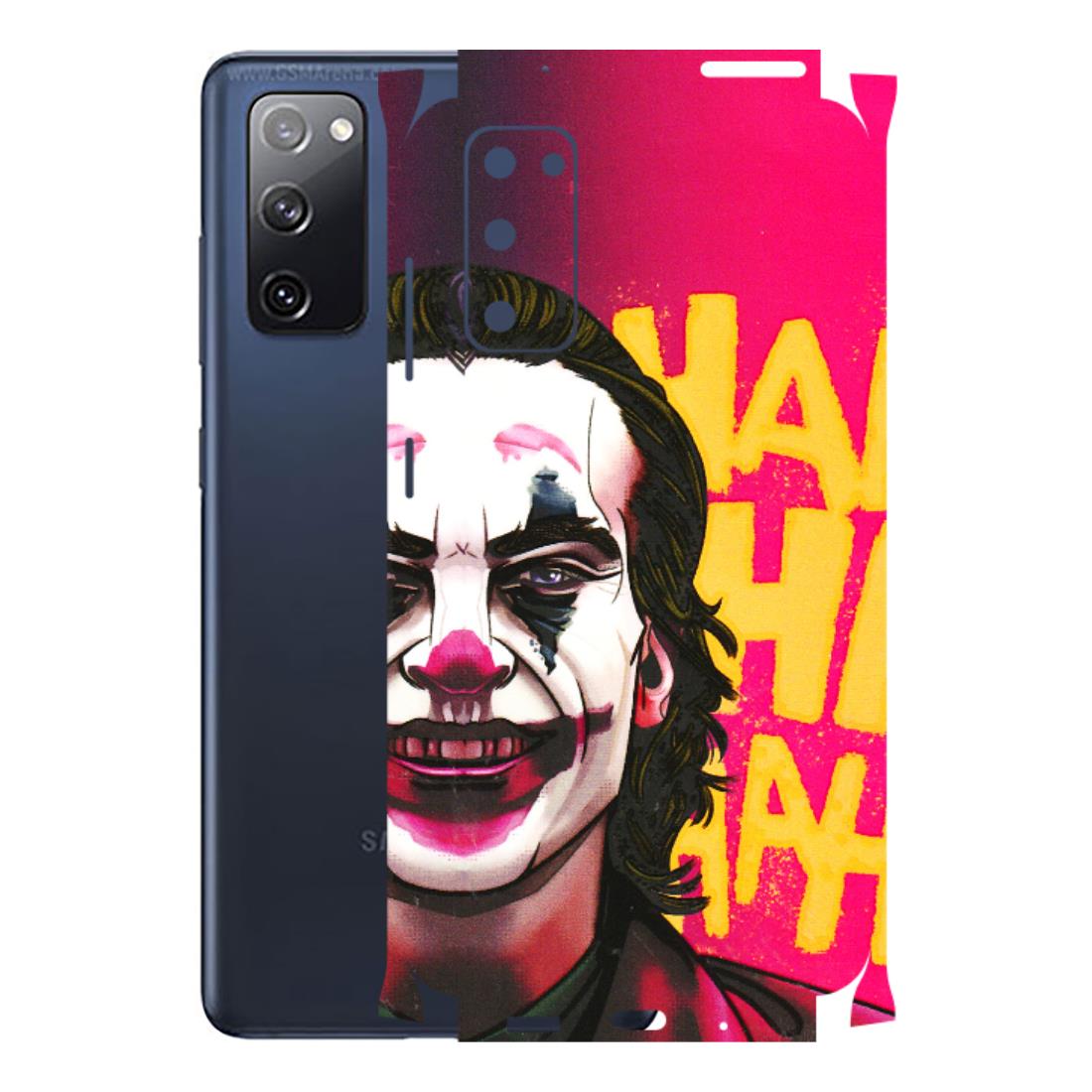 Samsung A/S Series Phone Skins (All Models) - Joker Evil Laugh - 3D Embossed Finish (L-97) Samsung Galaxy S20 FE