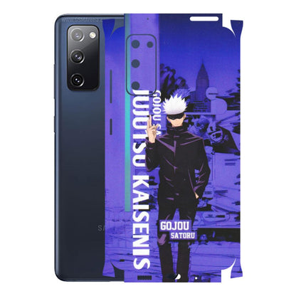 Samsung A/S Series Phone Skins (All Models) - Jujutsu Kaisen Gojo - Matte Finish (M-05) Samsung Galaxy S20 FE