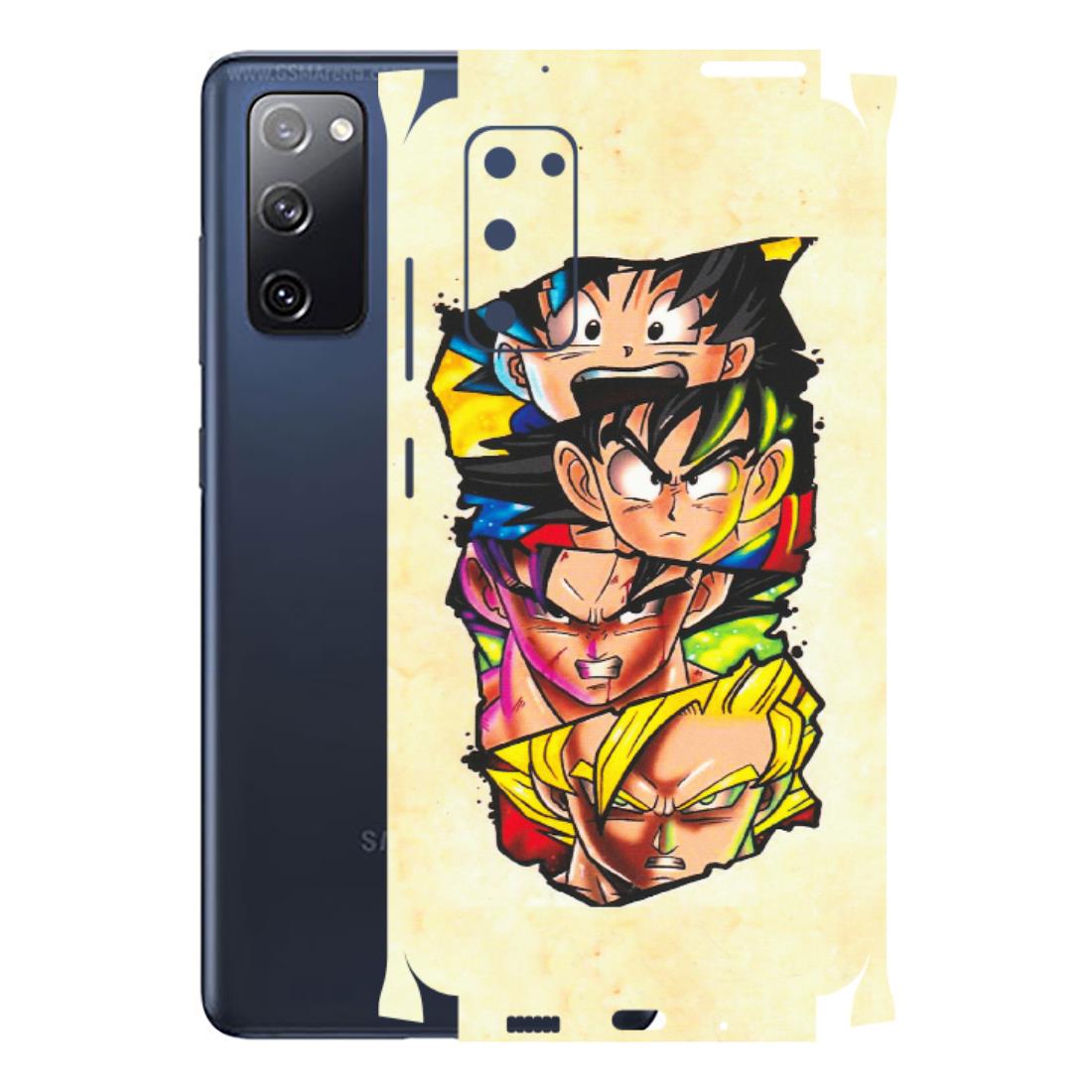 Samsung A/S Series Phone Skins (All Models) - Angry Multi Anime - Matte Finish (M-113) Samsung Galaxy S20 FE