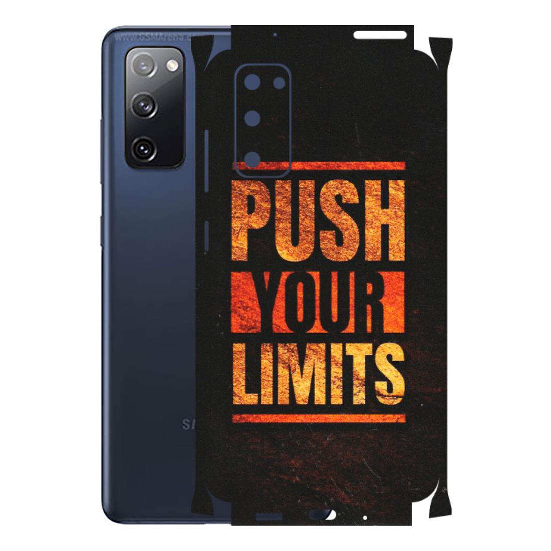 Samsung A/S Series Phone Skins (All Models) - Push Your Limits - Matte Finish (M-118) Samsung Galaxy S20 FE