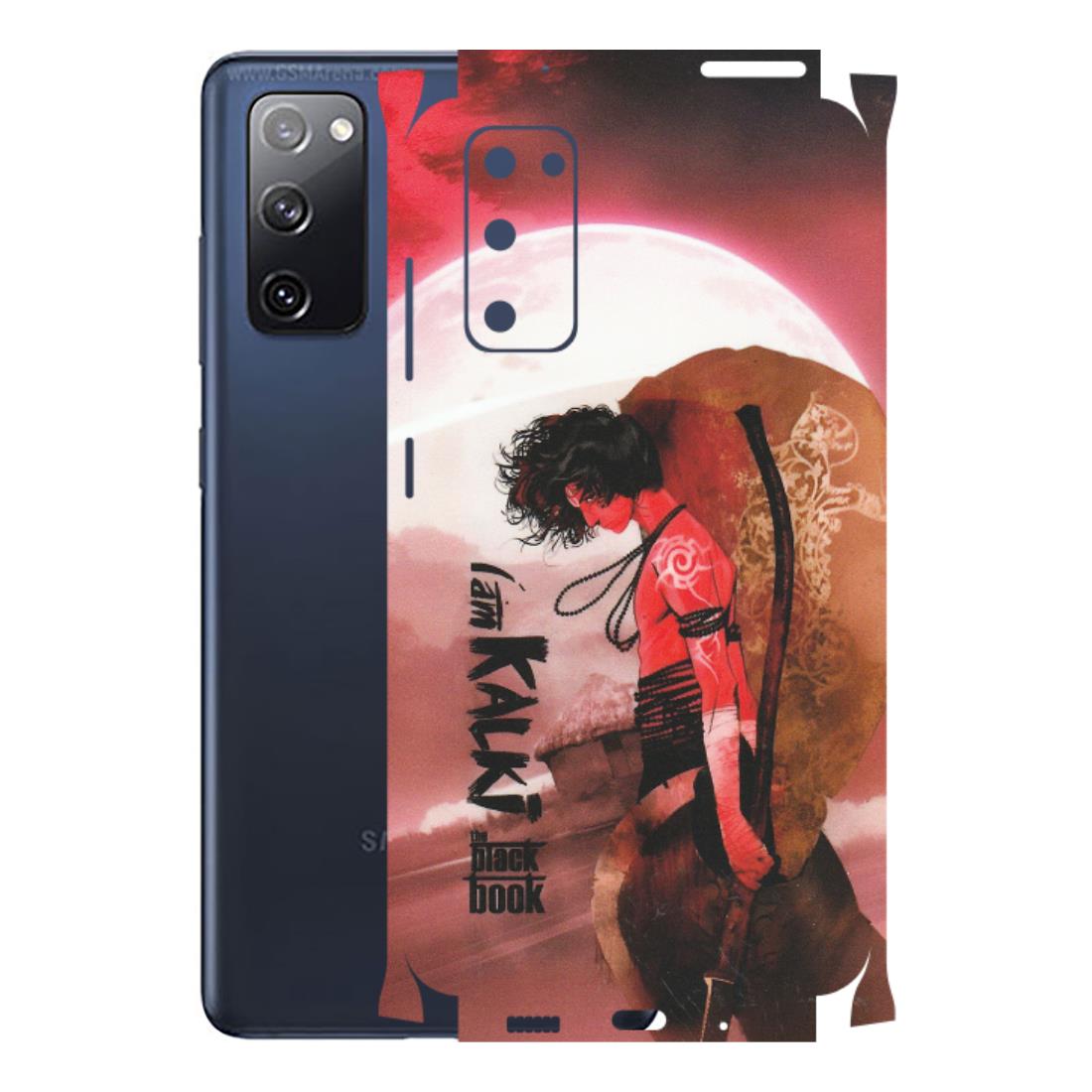 Samsung A/S Series Phone Skins (All Models) - The Black Book Kalia Anime - Matte Finish (M-129) Samsung Galaxy S20 FE