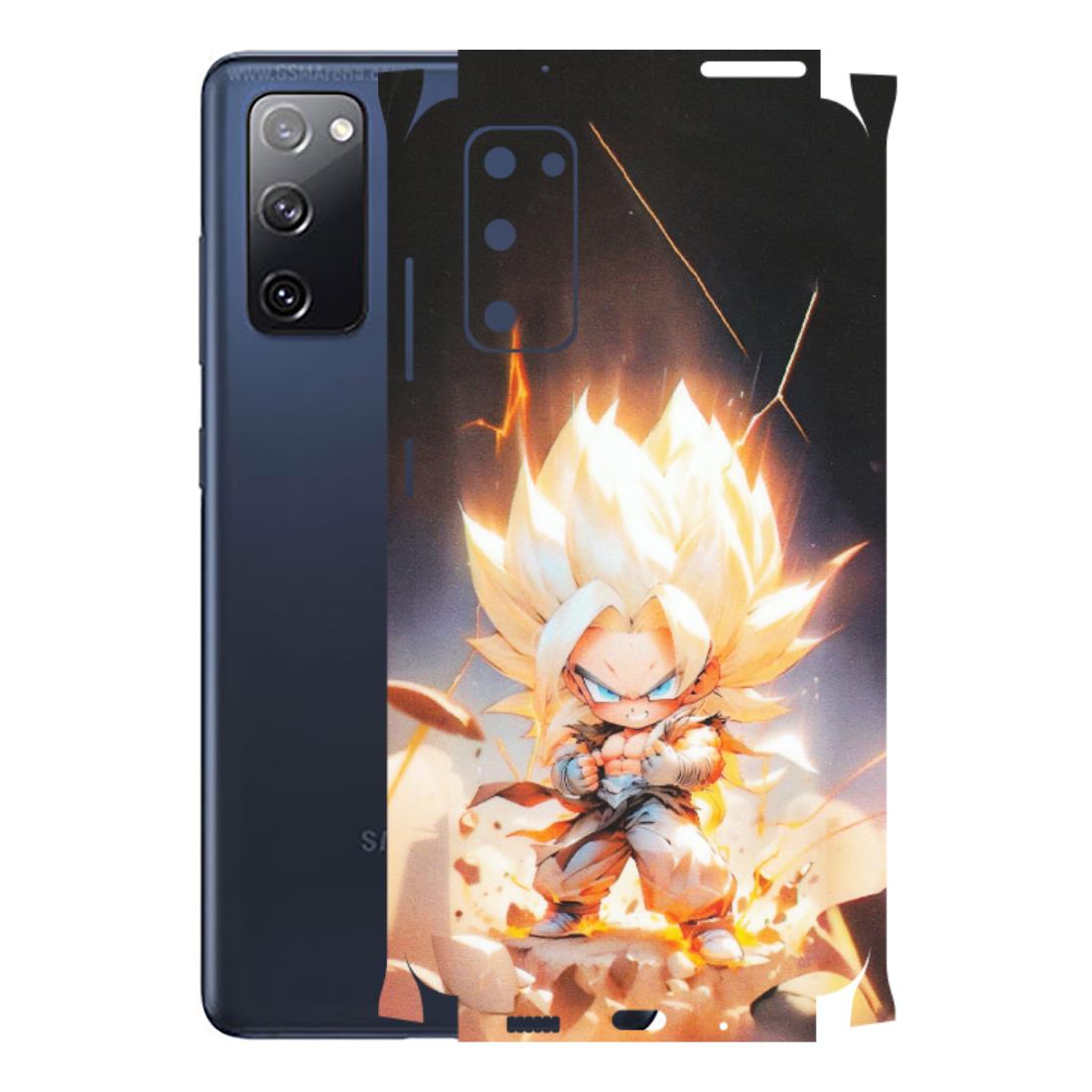 Samsung A/S Series Phone Skins (All Models) - Goku Dragon Cute Anime - Matte Finish (M-131) Samsung Galaxy S20 FE