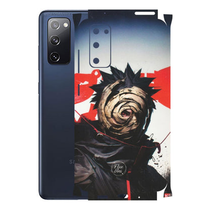 Samsung A/S Series Phone Skins (All Models) - Obito Uchiha Cool Anime - Matte Finish (M-134) Samsung Galaxy S20 FE