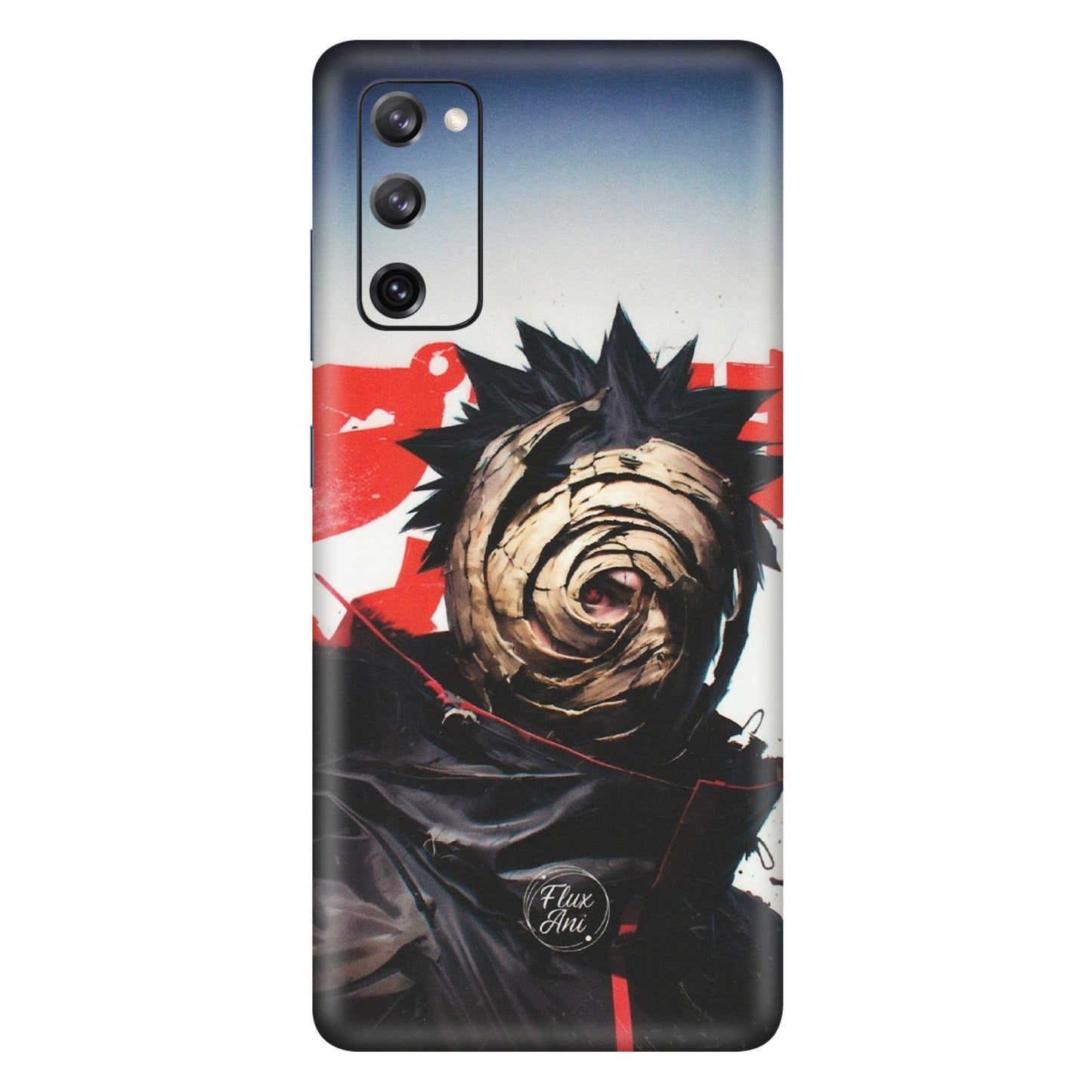 Samsung A/S Series Phone Skins (All Models) - Obito Uchiha Cool Anime - Matte Finish (M-134) Samsung Galaxy S20 FE