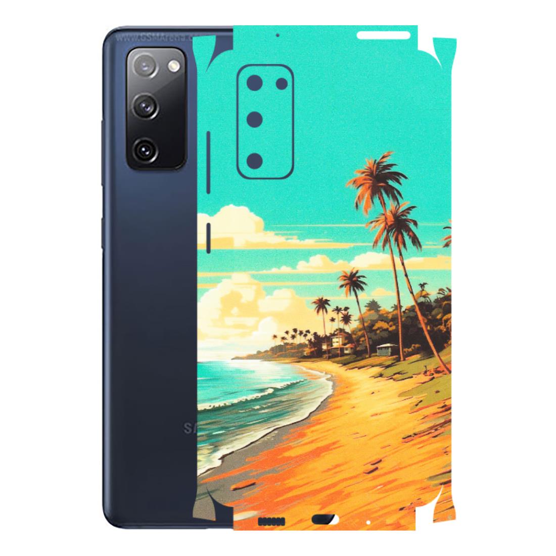 Samsung A/S Series Phone Skins (All Models) - Miami Beach - Matte Finish (M-136) Samsung Galaxy S20 FE