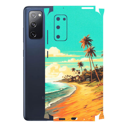 Samsung A/S Series Phone Skins (All Models) - Miami Beach - Matte Finish (M-136) Samsung Galaxy S20 FE