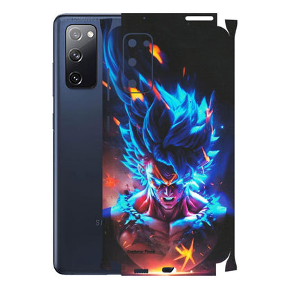 Samsung A/S Series Phone Skins (All Models) - Angry Goku Dragon Ball Anime - Matte Finish (M-150) Samsung Galaxy S20 FE