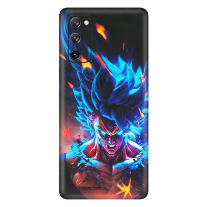 Samsung A/S Series Phone Skins (All Models) - Angry Goku Dragon Ball Anime - Matte Finish (M-150) Samsung Galaxy S20 FE