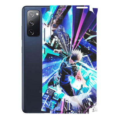 Samsung A/S Series Phone Skins (All Models) - Manga Action Jujustu Kaisen Anime - Matte Finish (M-155) Samsung Galaxy S20 FE
