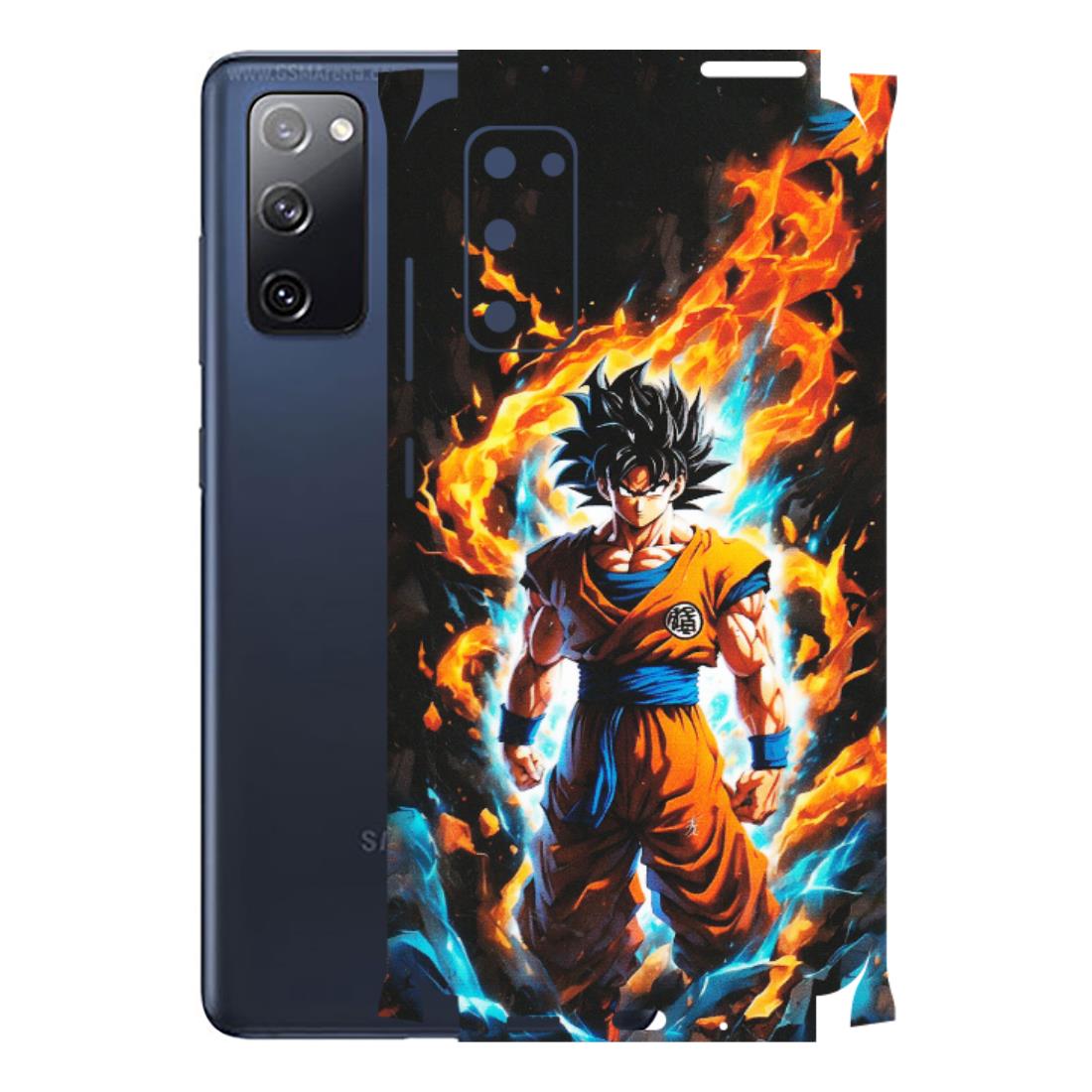 Samsung A/S Series Phone Skins (All Models) - Goku Transformation Anime - Matte Finish (M-159) Samsung Galaxy S20 FE