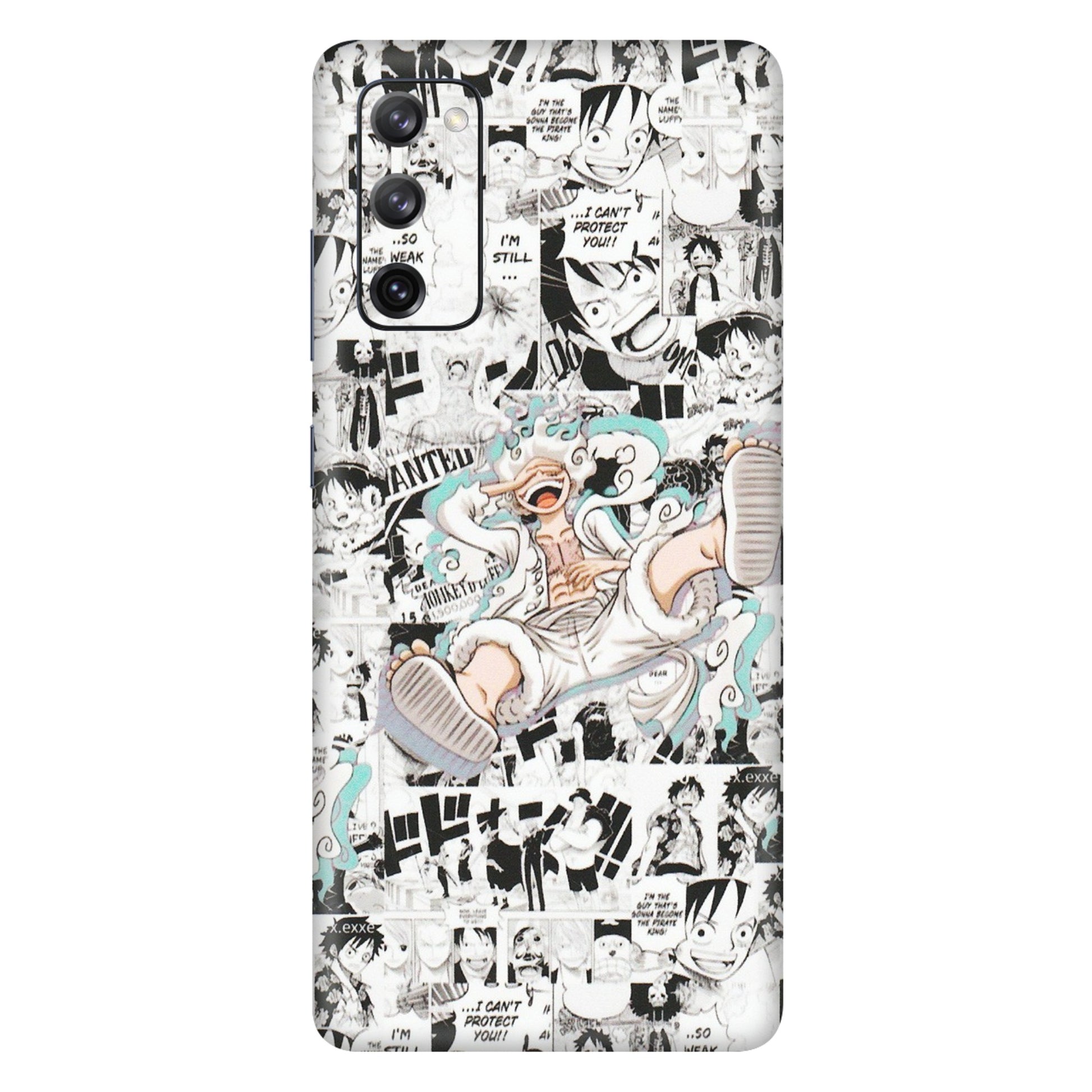 Samsung A/S Series Phone Skins (All Models) - One Piece Comic - Matte Finish (M-168) Samsung Galaxy S20 FE
