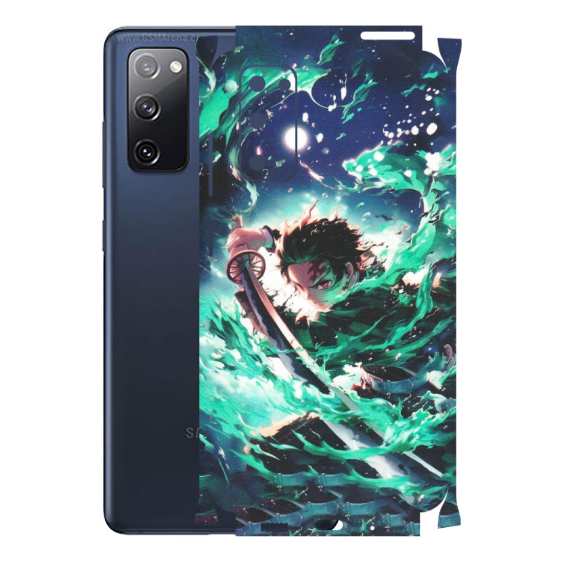 Samsung A/S Series Phone Skins (All Models) - Sword Fighter Anime - Matte Finish (M-29) Samsung Galaxy S20 FE