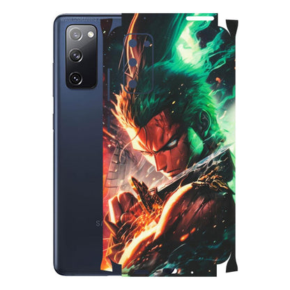 Samsung A/S Series Phone Skins (All Models) - Anime Gojo Sword - Matte Finish (M-32) Samsung Galaxy S20 FE