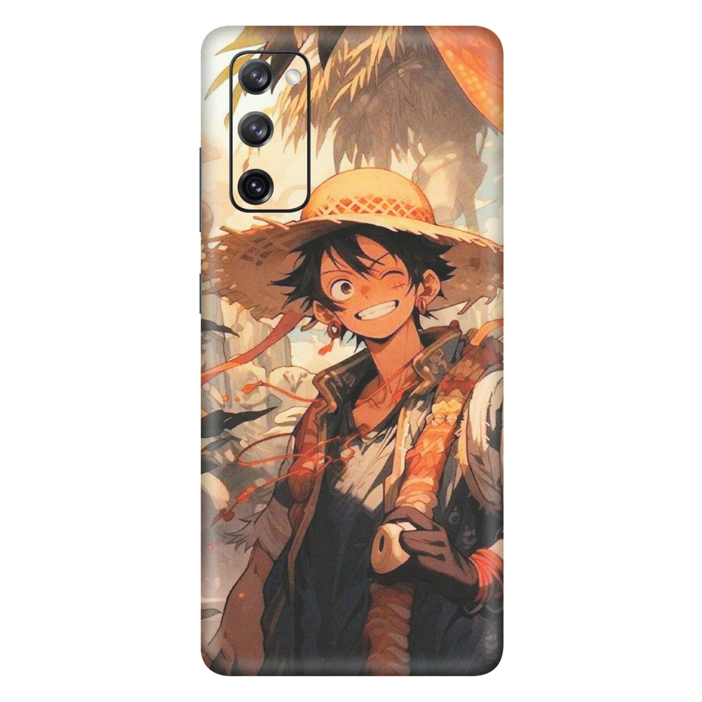 Samsung A/S Series Phone Skins (All Models) - Anime Character Smile - Matte Finish (M-33) Samsung Galaxy S20 FE