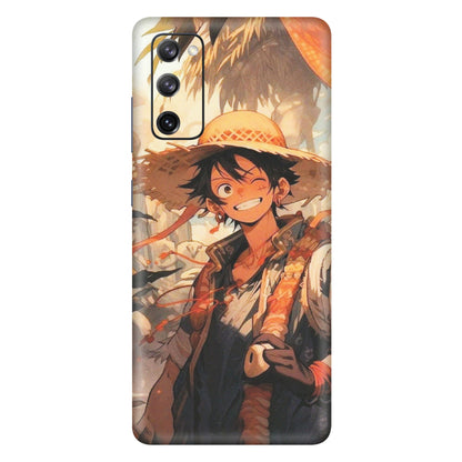 Samsung A/S Series Phone Skins (All Models) - Anime Character Smile - Matte Finish (M-33) Samsung Galaxy S20 FE