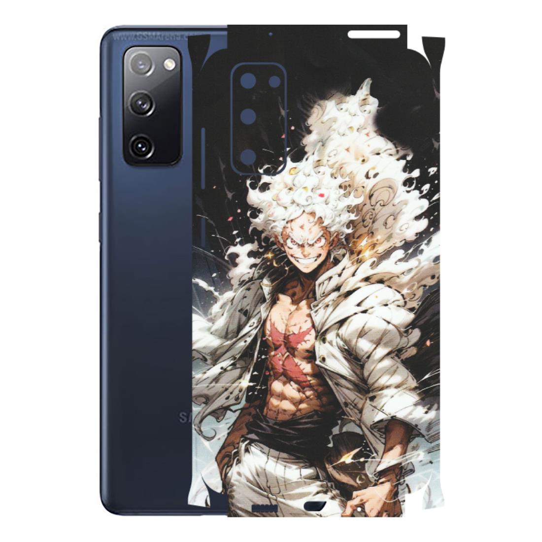 Samsung A/S Series Phone Skins (All Models) - Anime Angry Classy Character - Matte Finish (M-34) Samsung Galaxy S20 FE