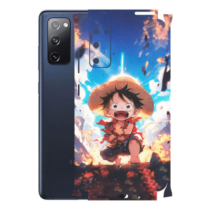 Samsung A/S Series Phone Skins (All Models) - Toon One Piece Cute Character - Matte Finish (M-35) Samsung Galaxy S20 FE