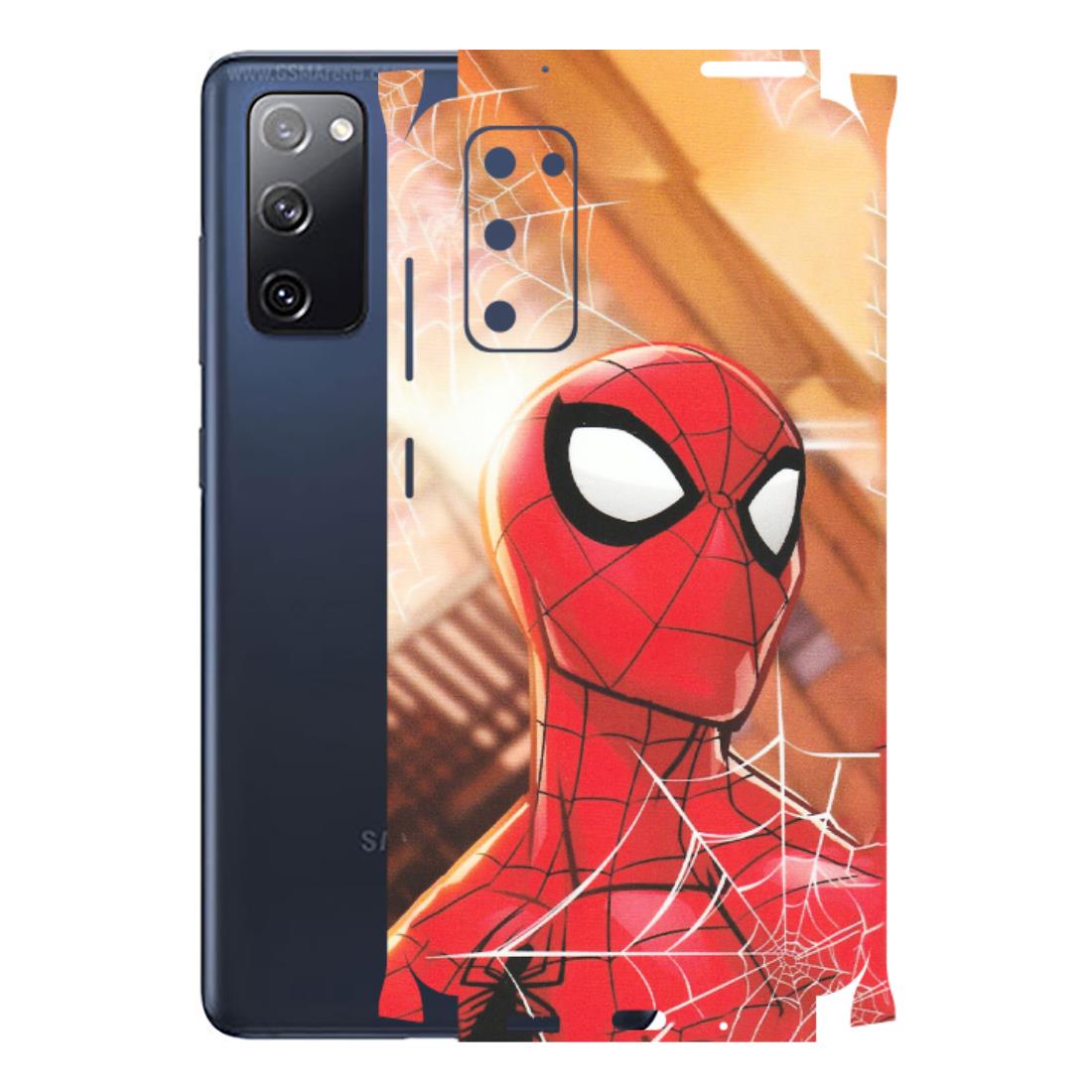 Samsung A/S Series Phone Skins (All Models) - Spiderman Face New - Matte Finish (M-41) Samsung Galaxy S20 FE