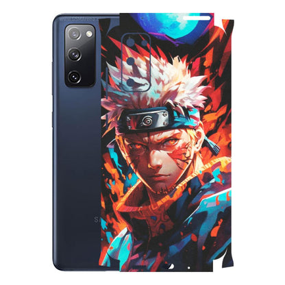 Samsung A/S Series Phone Skins (All Models) - Anime Ferocious Character - Matte Finish (M-44) Samsung Galaxy S20 FE