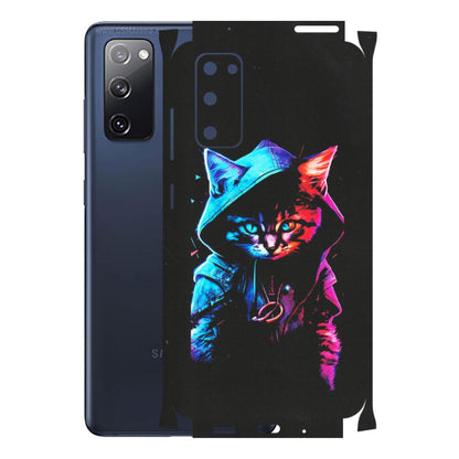 Samsung A/S Series Phone Skins (All Models) - Cyberpunk Cat - Matte Finish (M-45) Samsung Galaxy S20 FE