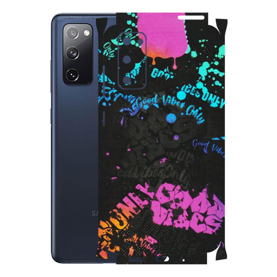 Samsung A/S Series Phone Skins (All Models) - Majestic Black Vibes - Matte Finish (M-62) Samsung Galaxy S20 FE