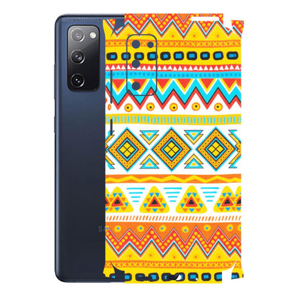 Samsung A/S Series Phone Skins (All Models) - Mexican Abstract - Matte Finish (M-71) Samsung Galaxy S20 FE