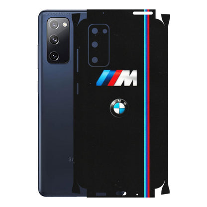 Samsung A/S Series Phone Skins (All Models) - Styling With Black BMW - Matte Finish (M-74) Samsung Galaxy S20 FE