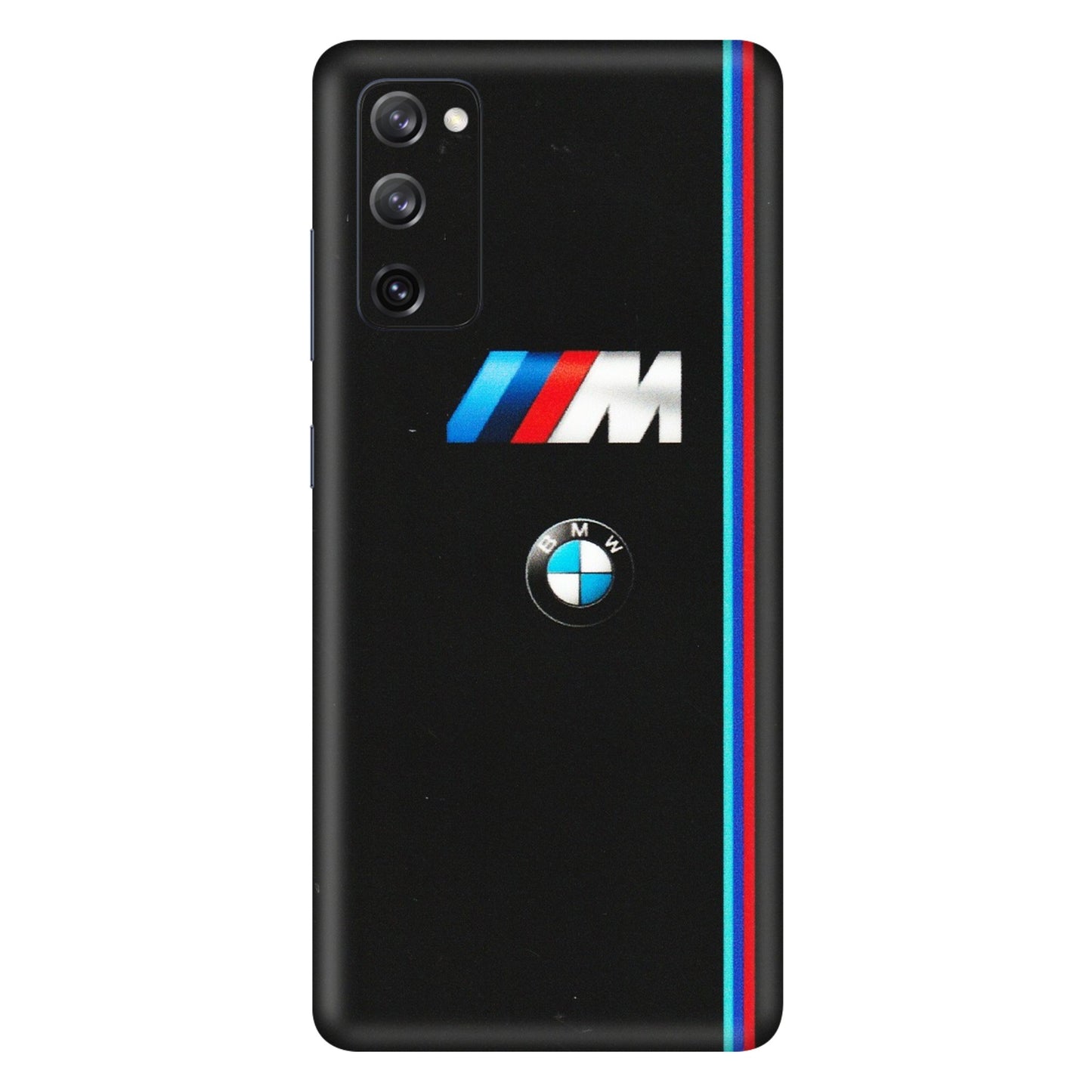 Samsung A/S Series Phone Skins (All Models) - Styling With Black BMW - Matte Finish (M-74) Samsung Galaxy S20 FE