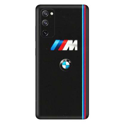 Samsung A/S Series Phone Skins (All Models) - Styling With Black BMW - Matte Finish (M-74) Samsung Galaxy S20 FE