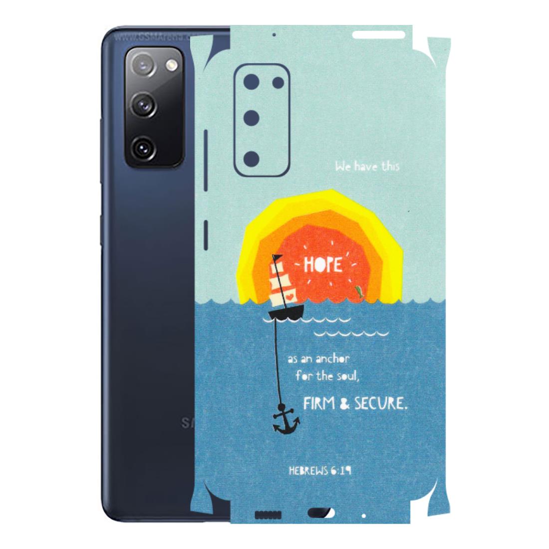 Samsung A/S Series Phone Skins (All Models) - A Beautiful Sunset of Hope - Matte Finish (M-75) Samsung Galaxy S20 FE