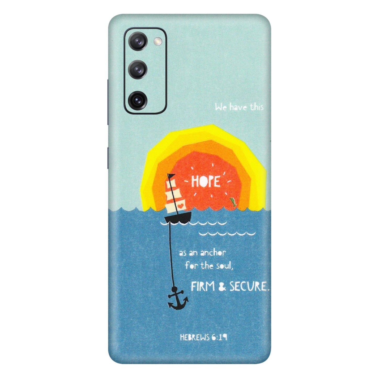 Samsung A/S Series Phone Skins (All Models) - A Beautiful Sunset of Hope - Matte Finish (M-75) Samsung Galaxy S20 FE