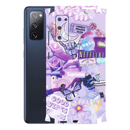Samsung A/S Series Phone Skins (All Models) - Supreme Purple Magic - Matte Finish (M-88) Samsung Galaxy S20 FE