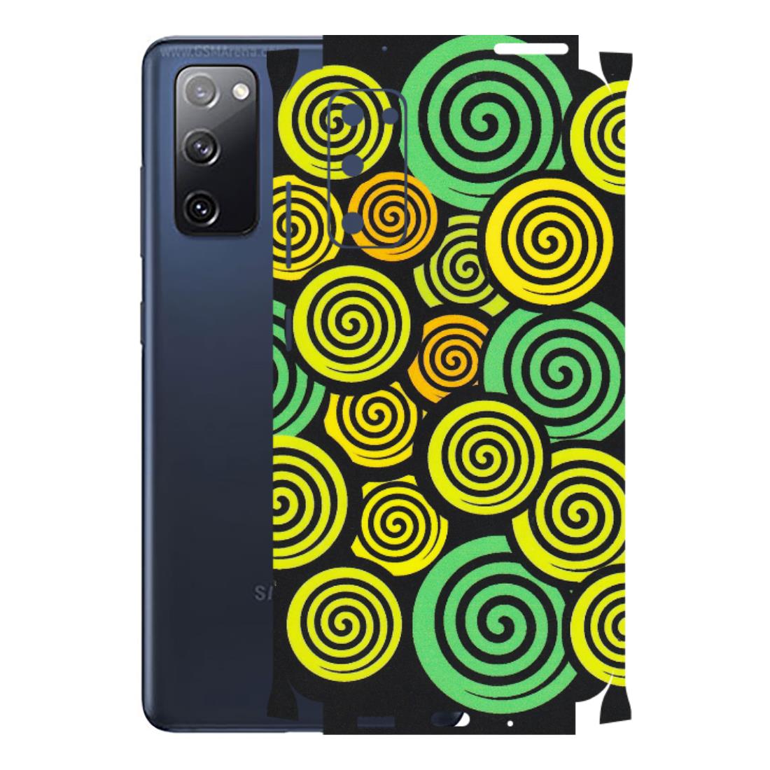 Samsung A/S Series Phone Skins (All Models) - Crazy Spiral - Matte Finish (M-91) Samsung Galaxy S20 FE