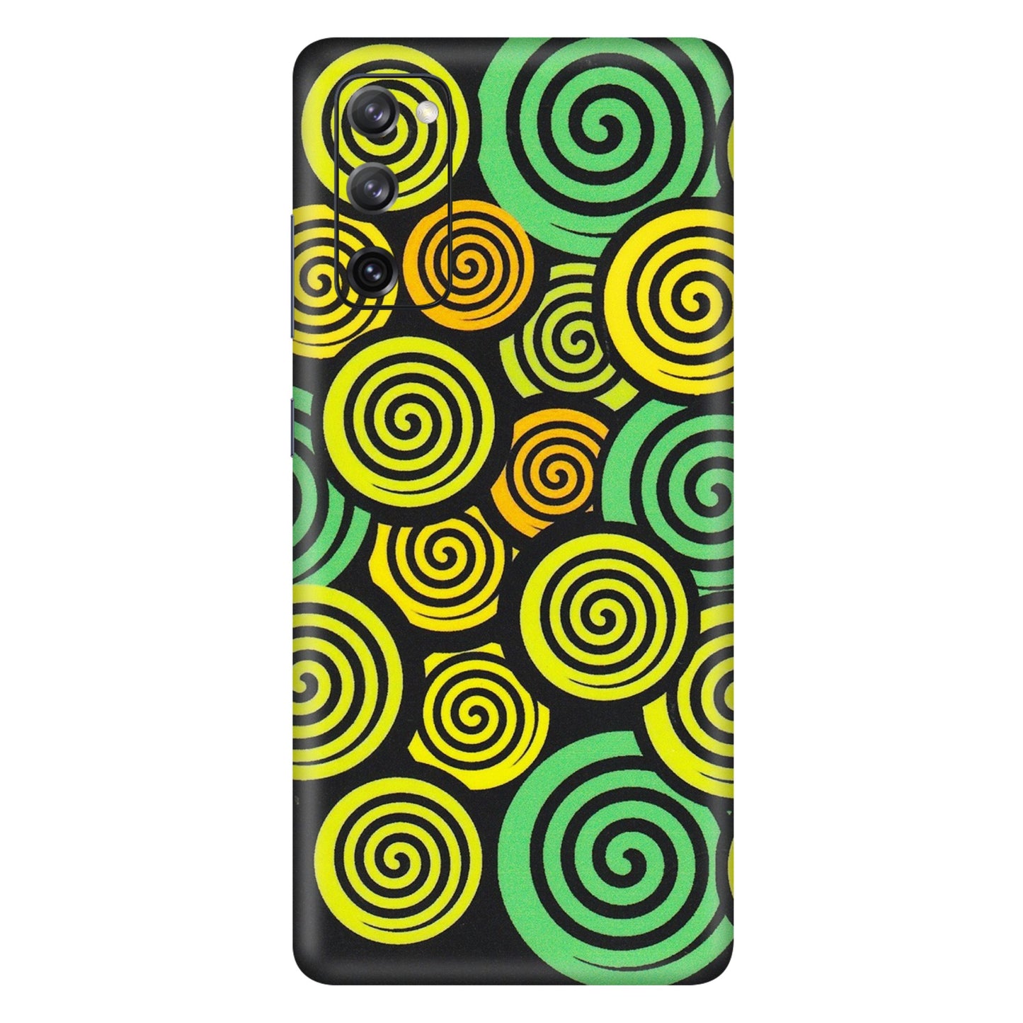 Samsung A/S Series Phone Skins (All Models) - Crazy Spiral - Matte Finish (M-91) Samsung Galaxy S20 FE