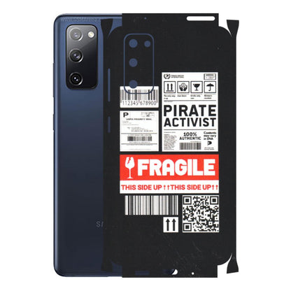 Samsung A/S Series Phone Skins (All Models) - Handle With Care - Matte Finish (M-99) Samsung Galaxy S20 FE