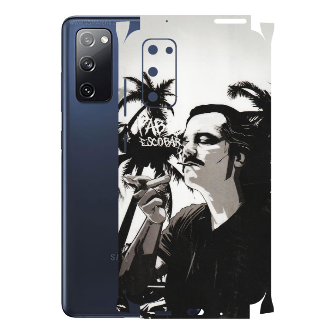 Samsung A/S Series Phone Skins (All Models) - Pab Escobar - Transparent Finish (T-05) Samsung Galaxy S20 FE