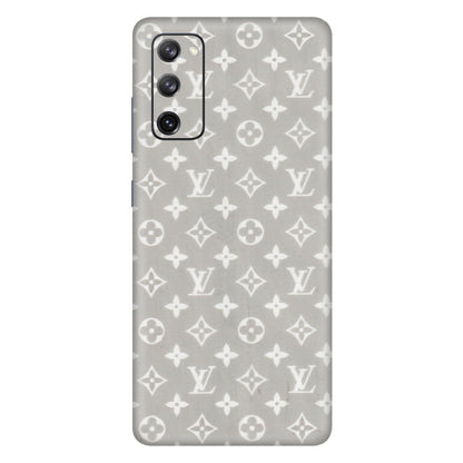 Samsung A/S Series Phone Skins (All Models) - Luxury Brands Logo - Transparent Finish (T-07) Samsung Galaxy S20 FE