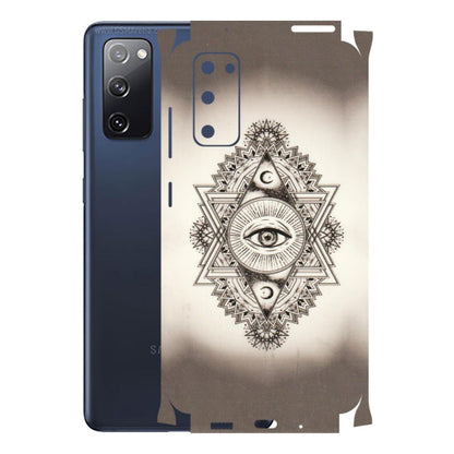 Samsung A/S Series Phone Skins (All Models) - Illuminati Great Eye - Transparent Finish (T-14) Samsung Galaxy S20 FE