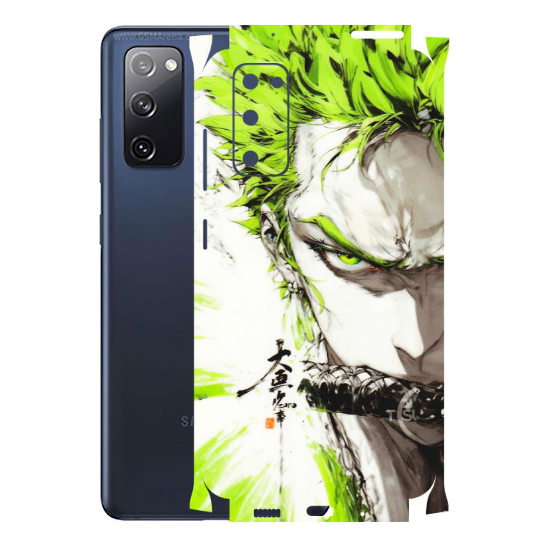 Samsung A/S Series Phone Skins (All Models) - Roro Taku Anime - Transparent Finish (T-18) Samsung Galaxy S20 FE