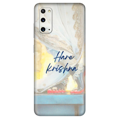 Samsung A/S Series Phone Skins (All Models) - Hare Krishna - 3D Embossed Finish (L-03) Samsung Galaxy S20