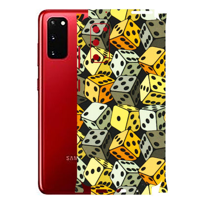 Samsung A/S Series Phone Skins (All Models) - Dices Of Life - 3D Embossed Finish (L-04) Samsung Galaxy S20