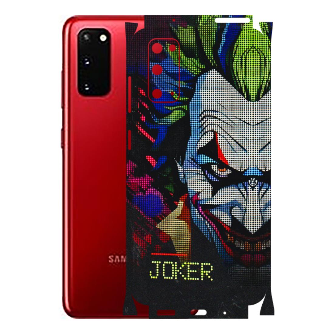 Samsung A/S Series Phone Skins (All Models) - Joker Dot Matrix - 3D Embossed Finish (L-08) Samsung Galaxy S20