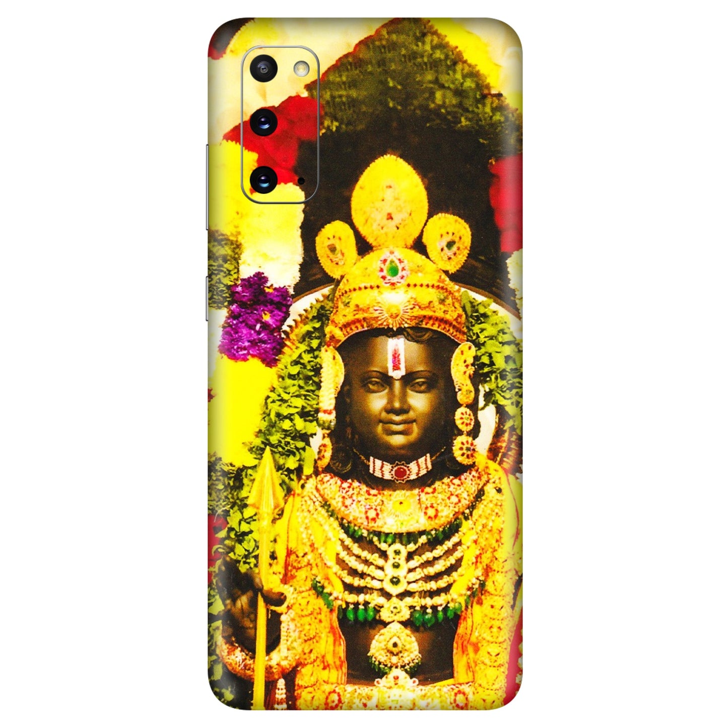Samsung A/S Series Phone Skins (All Models) - Ram Lalla Ayodhya - 3D Embossed Finish (L-103) Samsung Galaxy S20